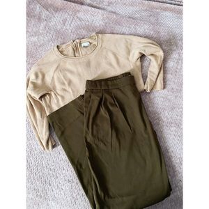 H&M Olive Green Slacks